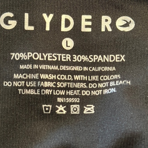 Glyder Pure Sports Bra Smoke Camo Print Size Large - Picture 8 of 11